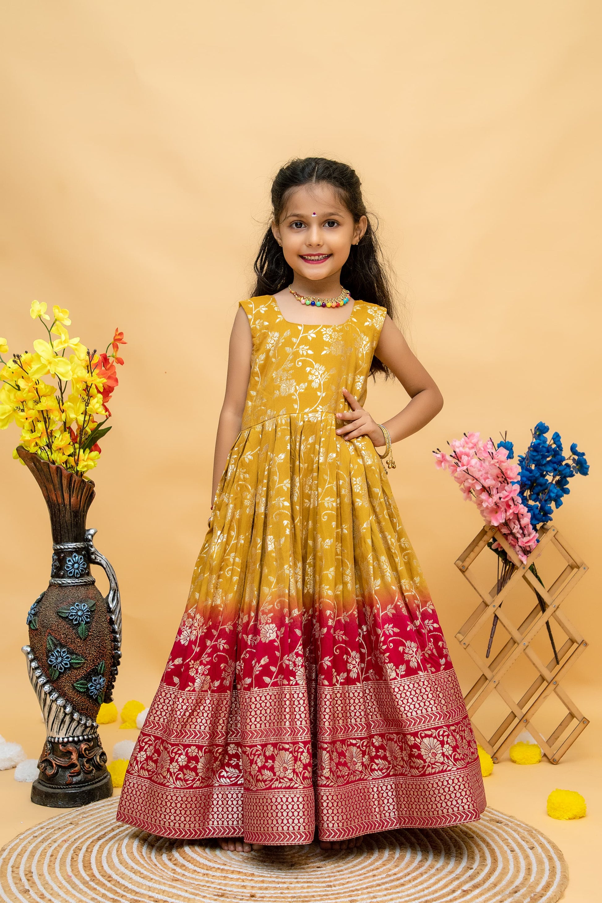 Kid's Georgette Lehenga Choli