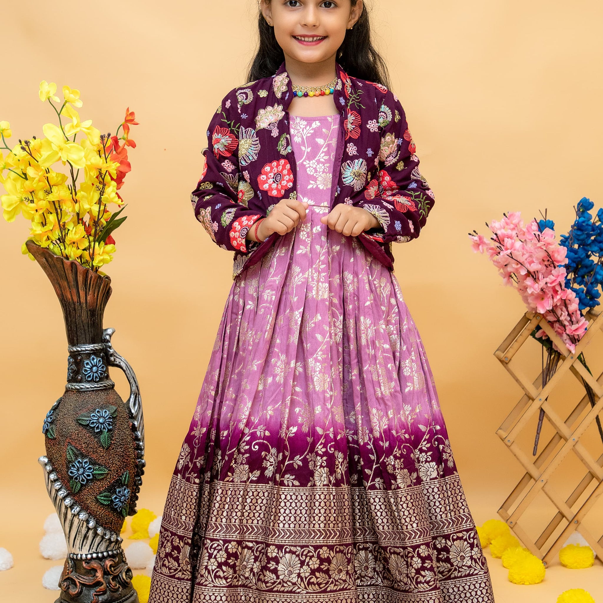 Kid's Georgette Lehenga Choli