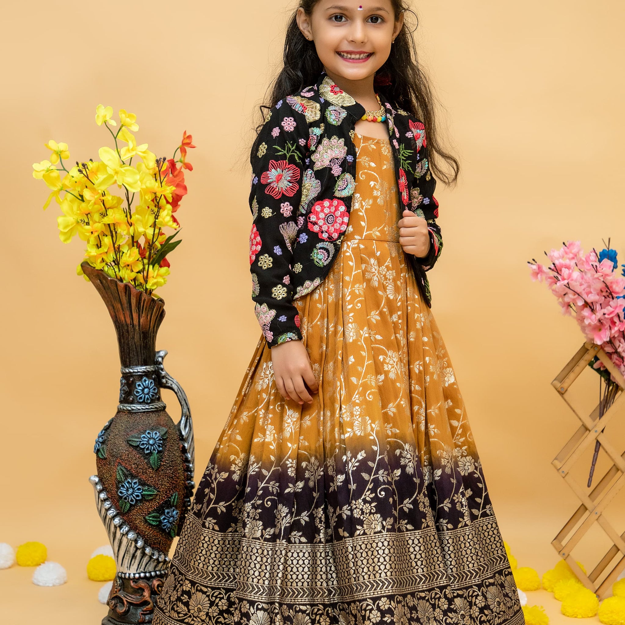 Kid's Georgette Lehenga Choli