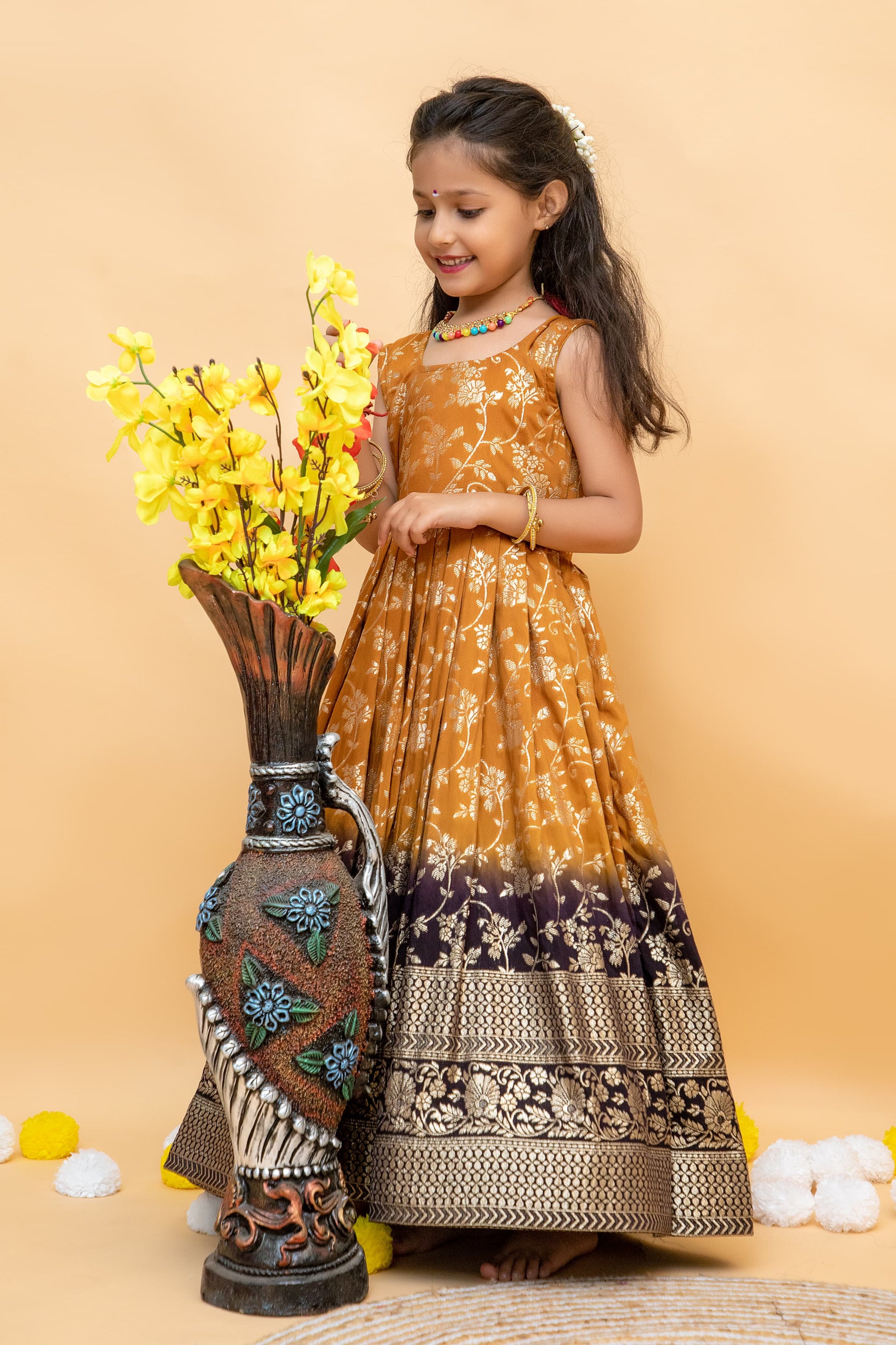 Kid's Georgette Lehenga Choli