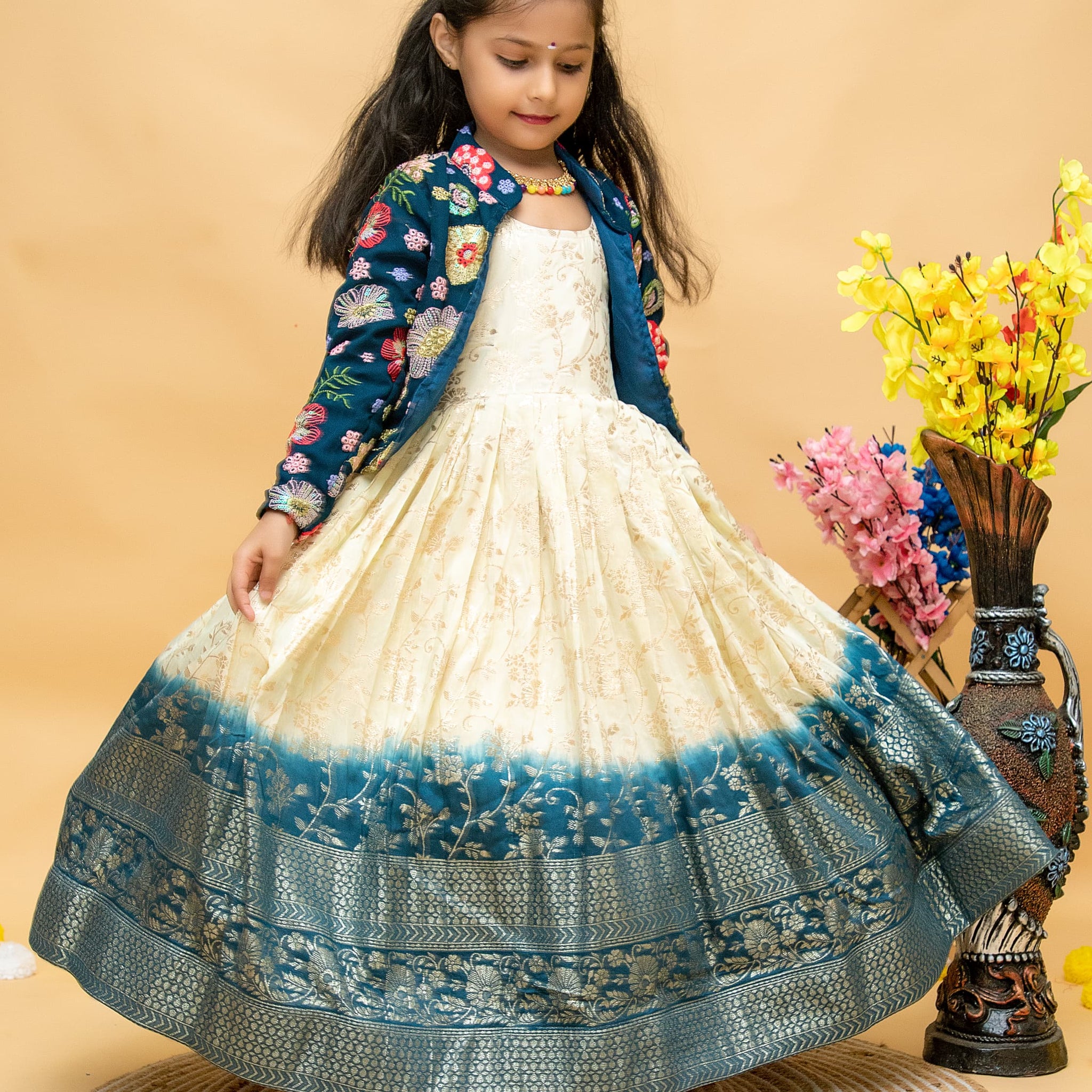 Kid's Georgette Lehenga Choli