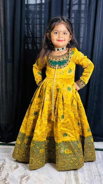 Women's Designer Party Wear Kid's Lehenga Choli