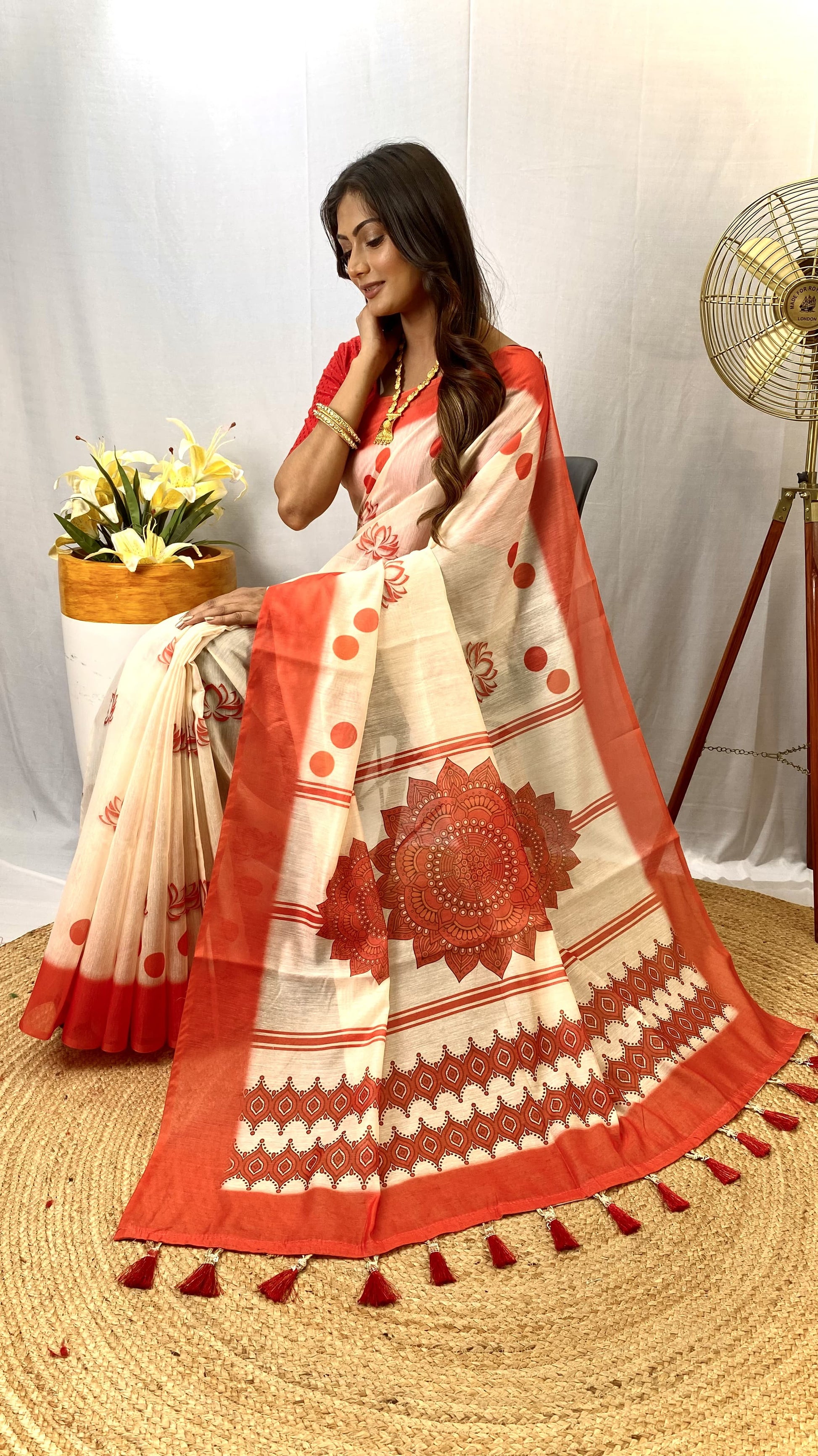 Durga Pooja Saree