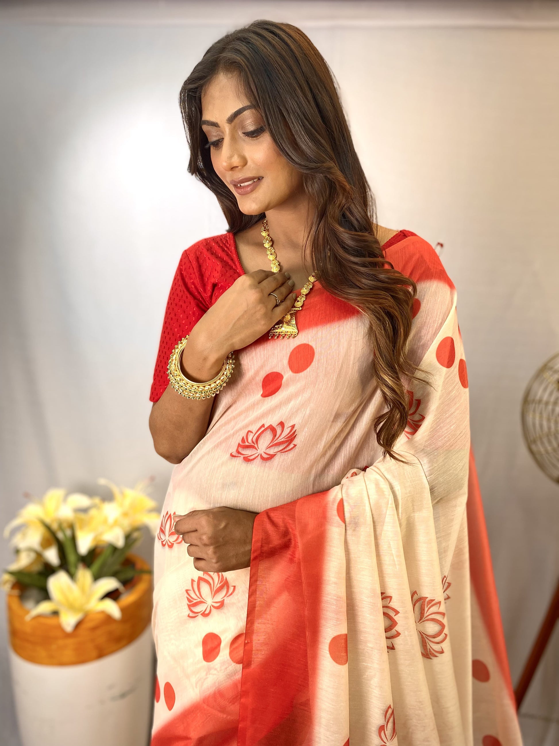 Durga Pooja Saree