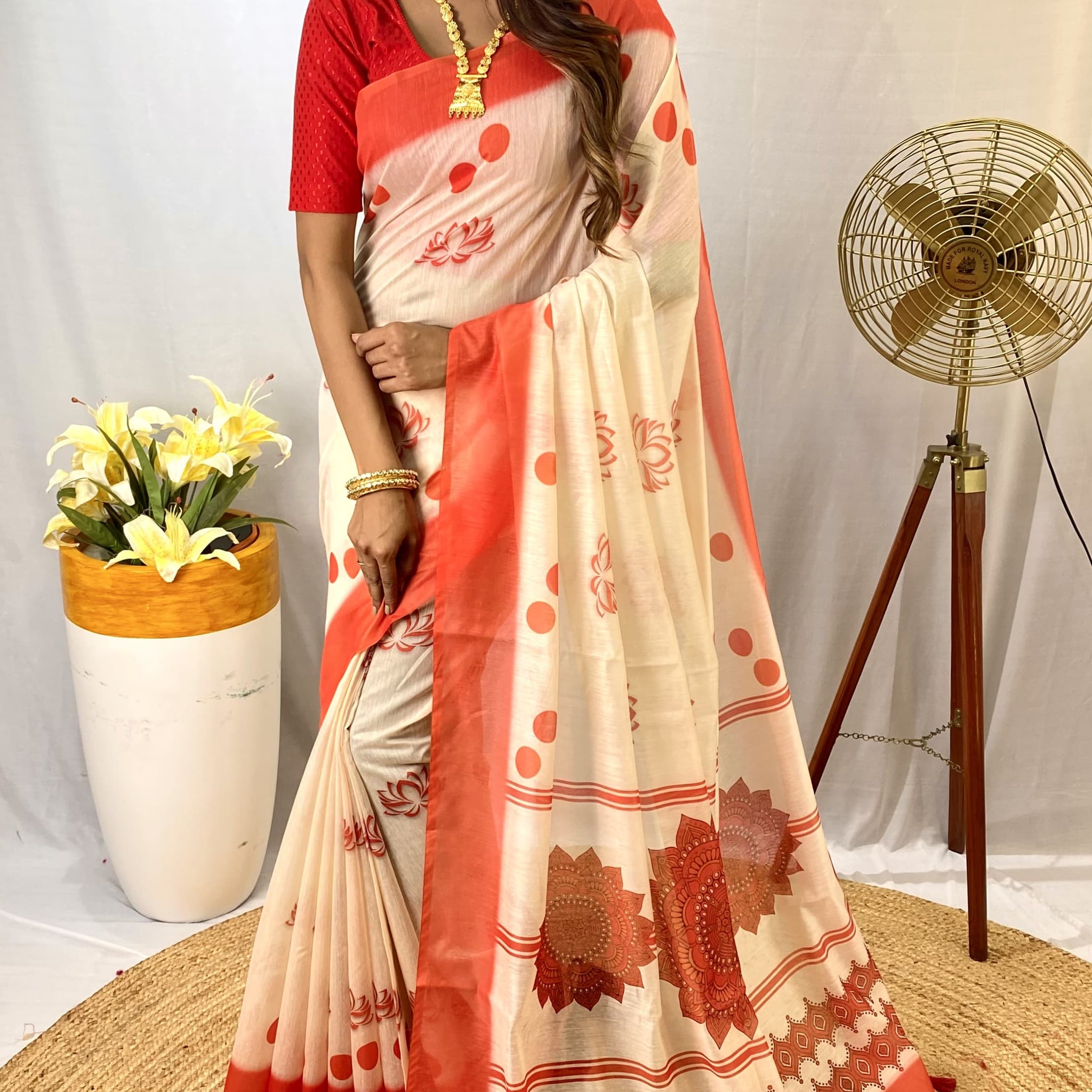 Durga Pooja Saree