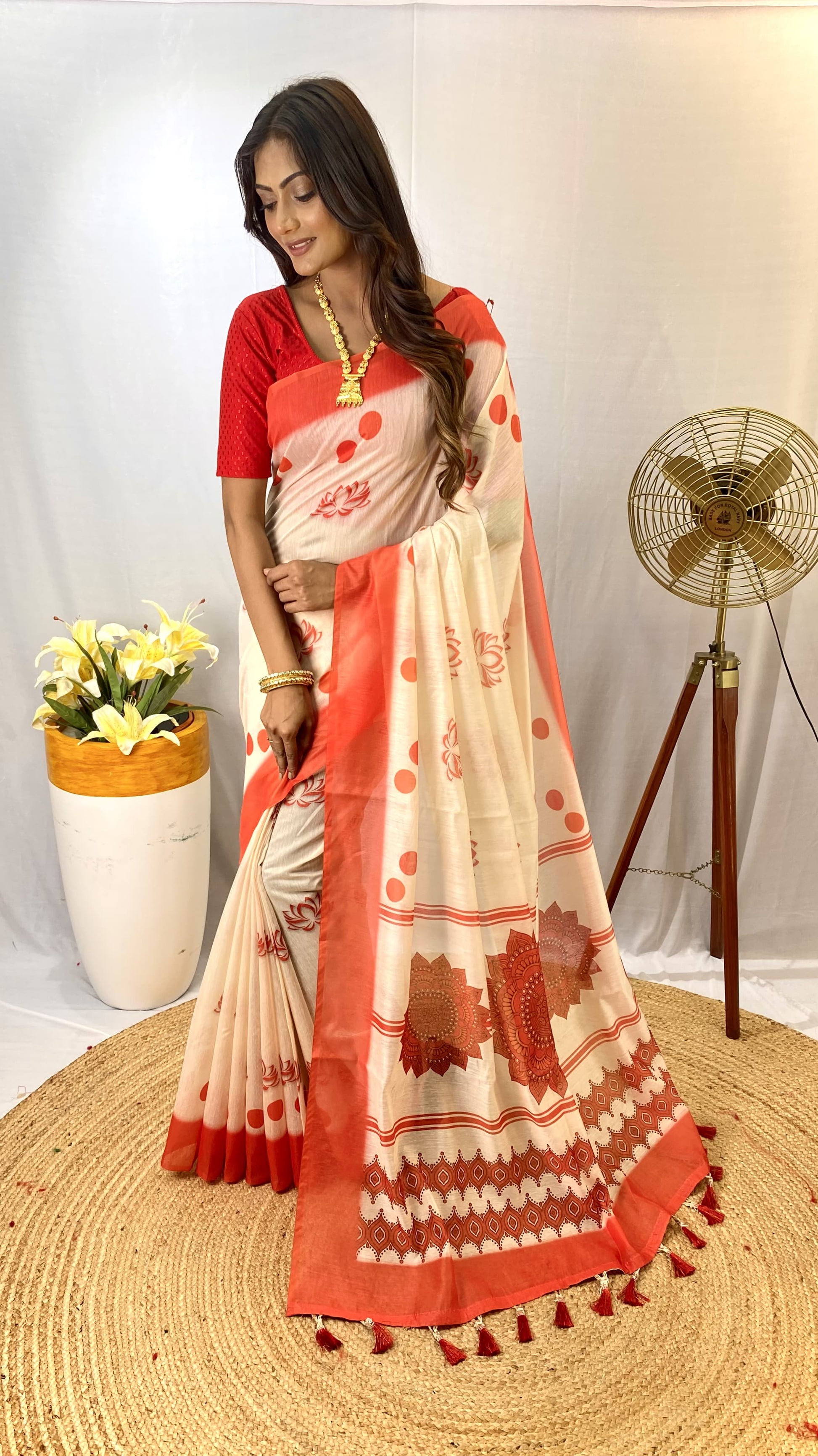 Durga Pooja Saree