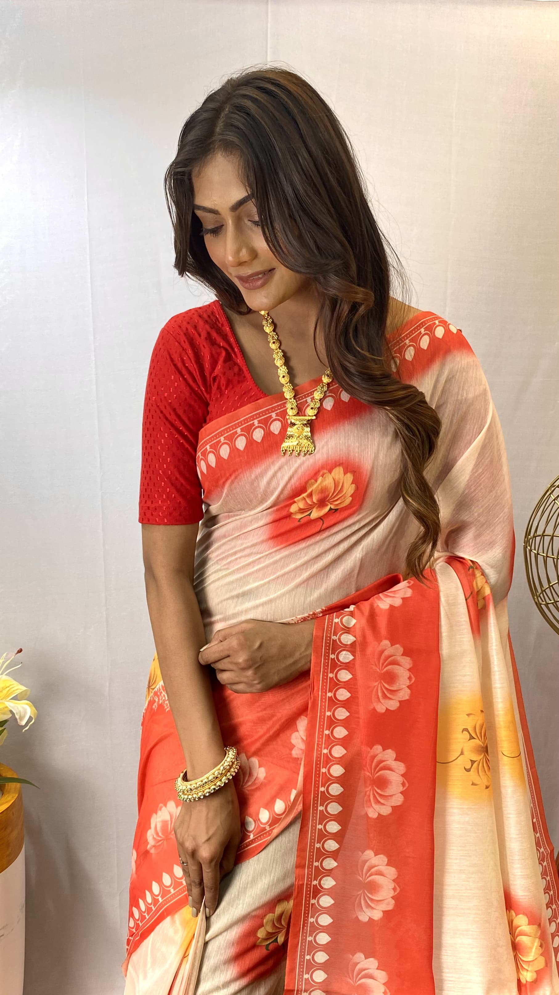 Durga Pooja Saree