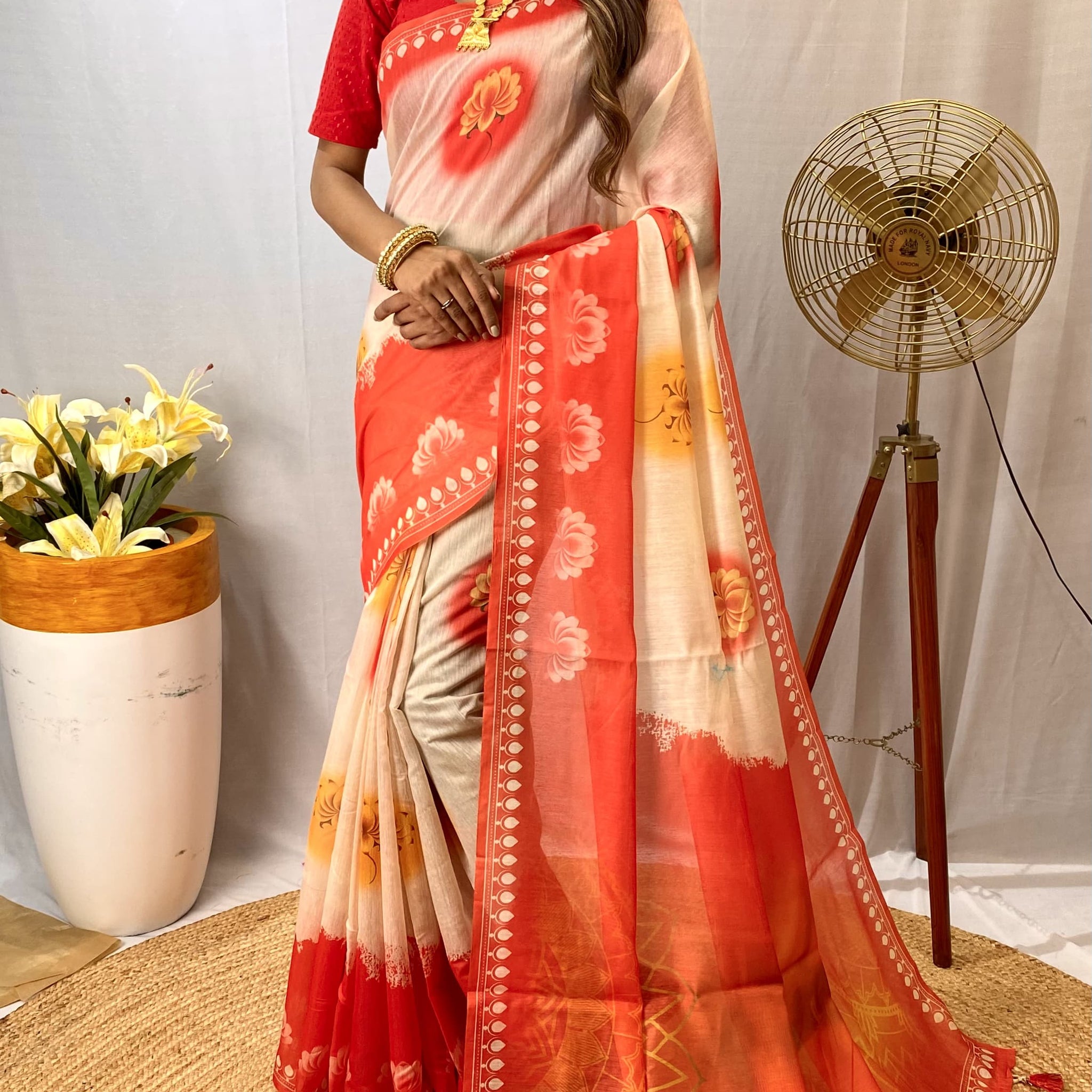 Durga Pooja Saree