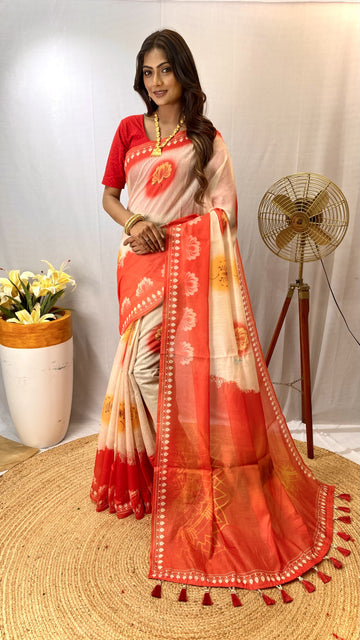 Durga Pooja Saree