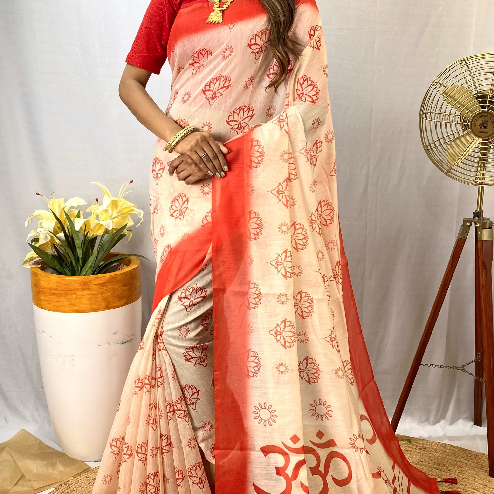 Durga Pooja Saree