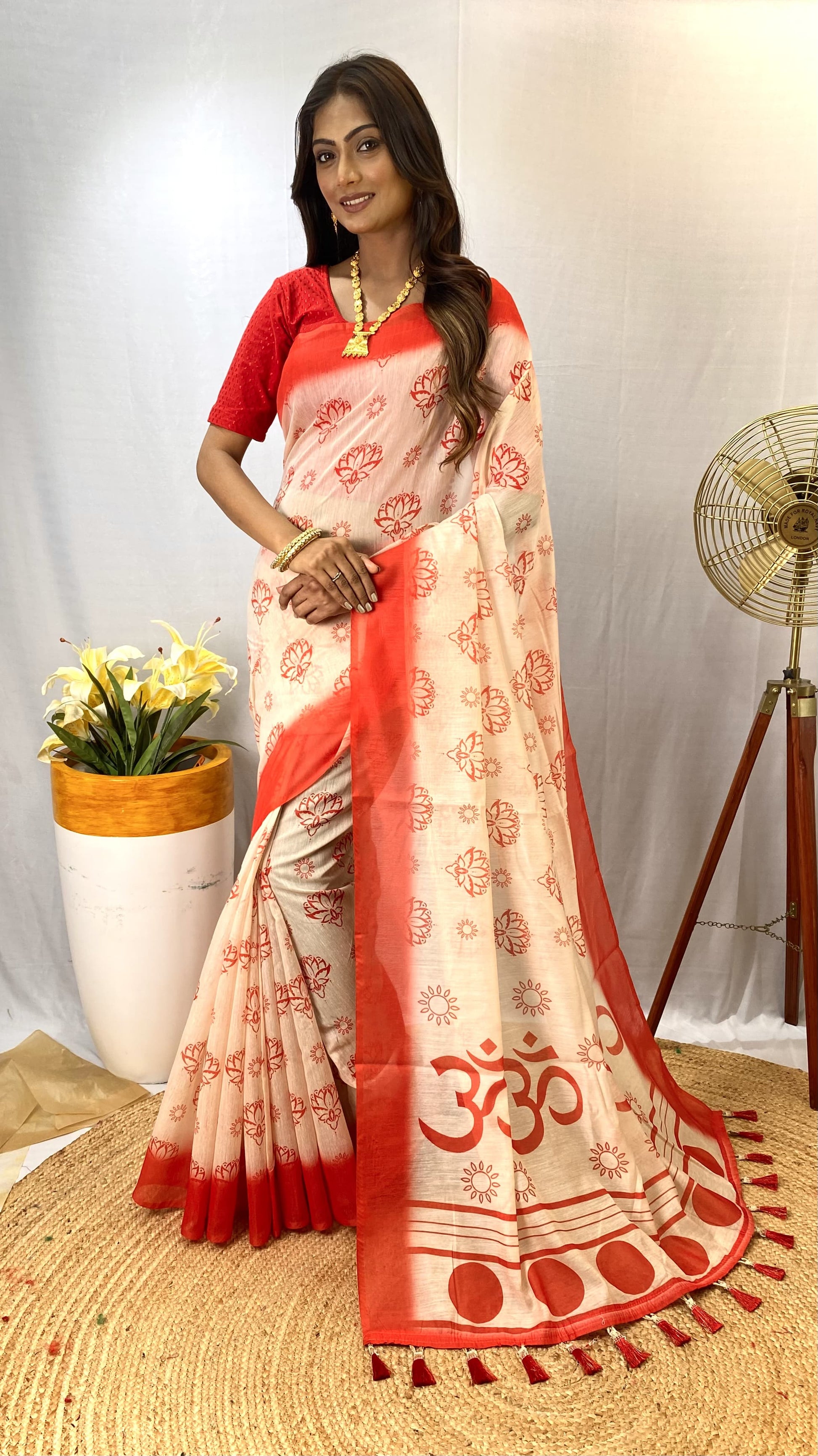 Durga Pooja Saree