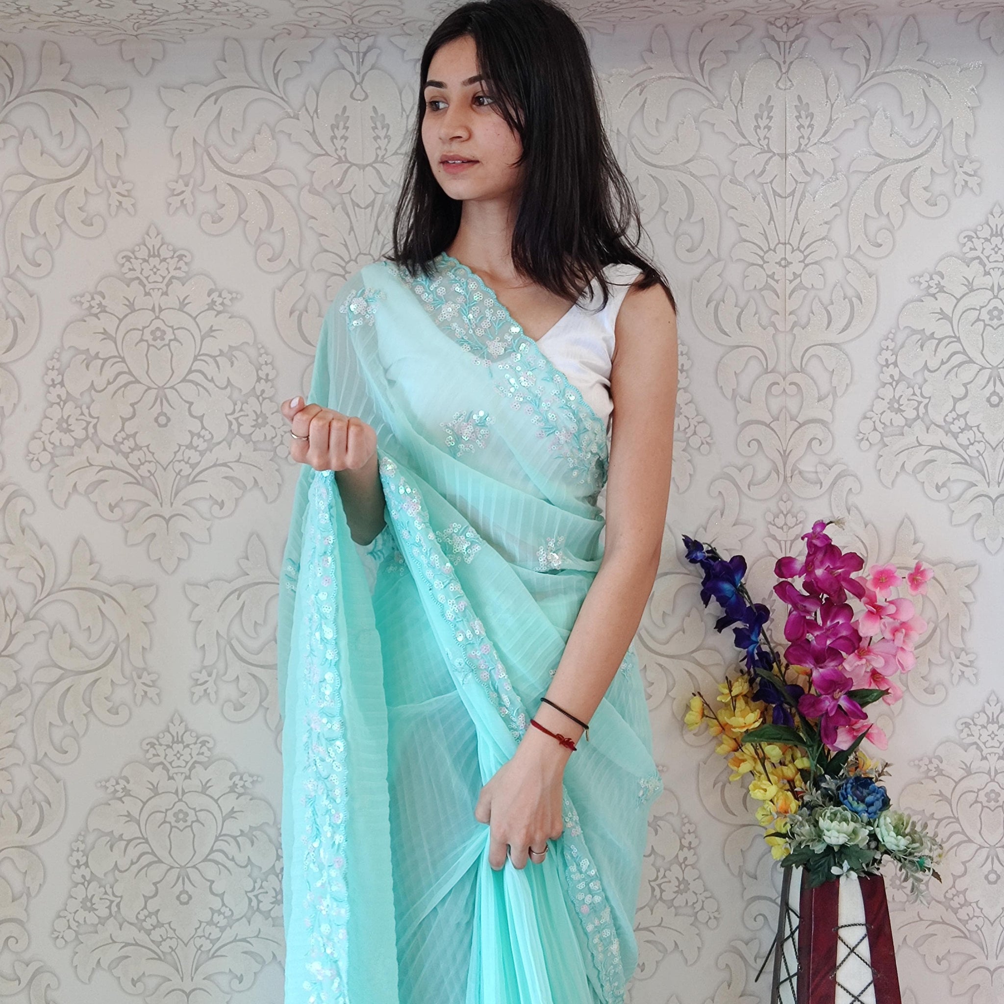 Georgette Saree