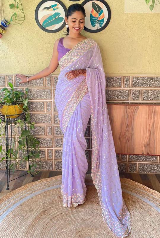 Georgette Saree