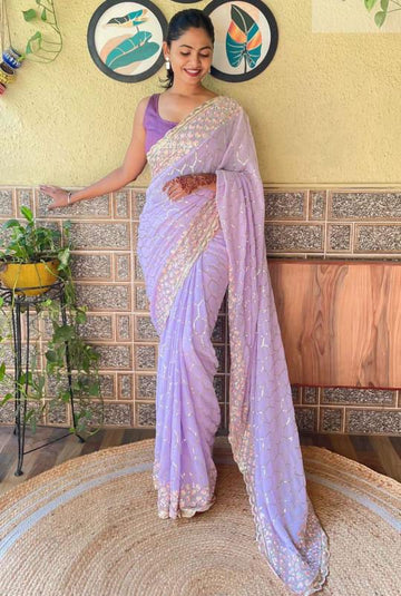 Georgette Saree