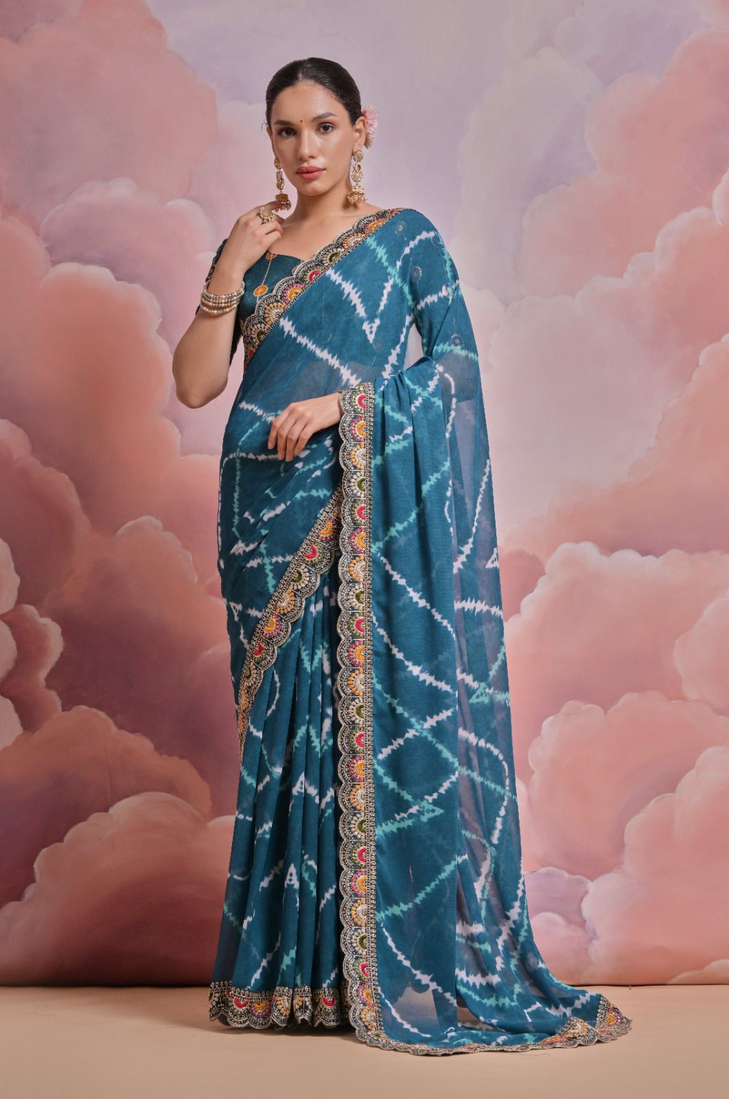 Georgette Saree