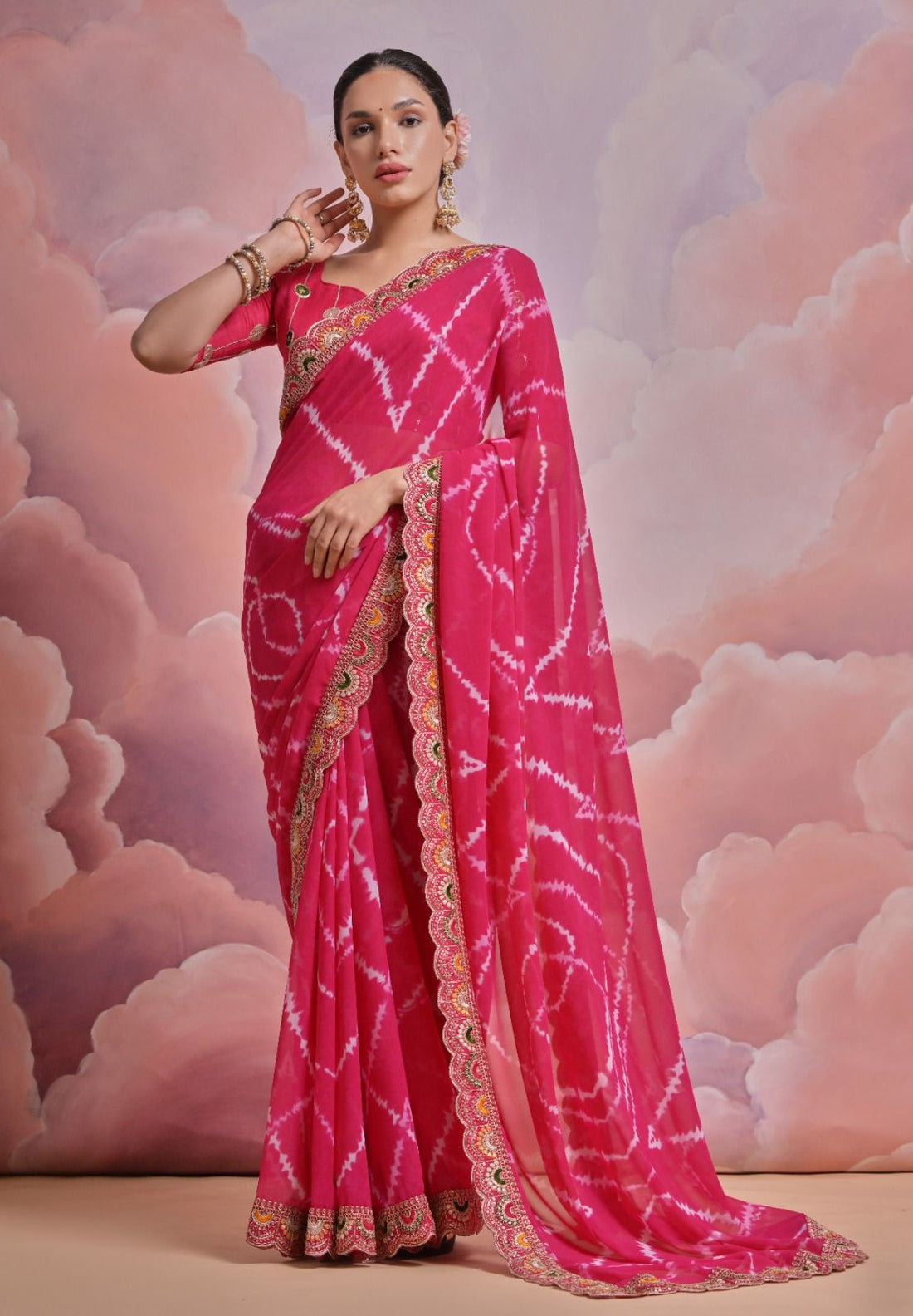 Georgette Saree