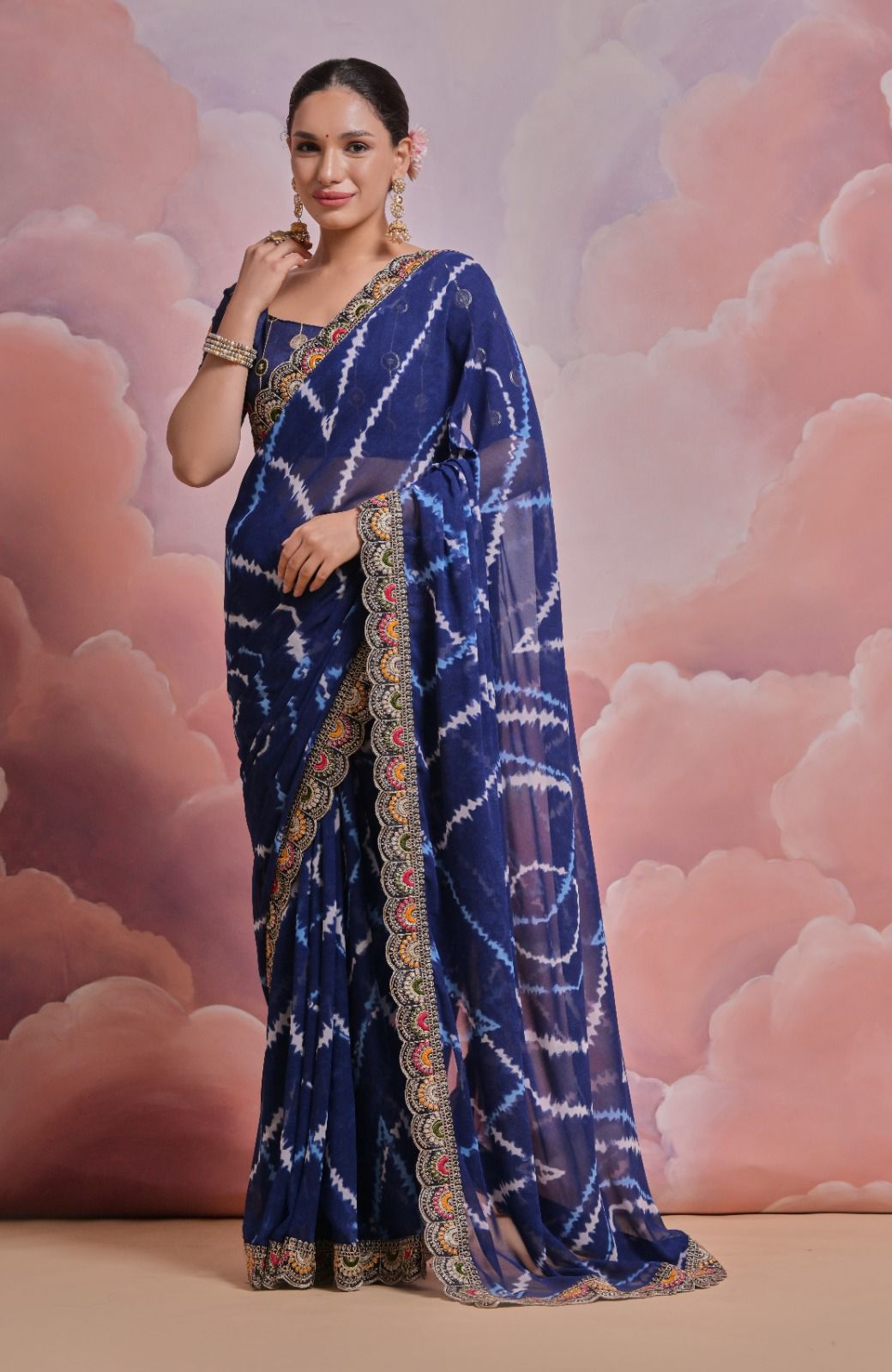 Georgette Saree