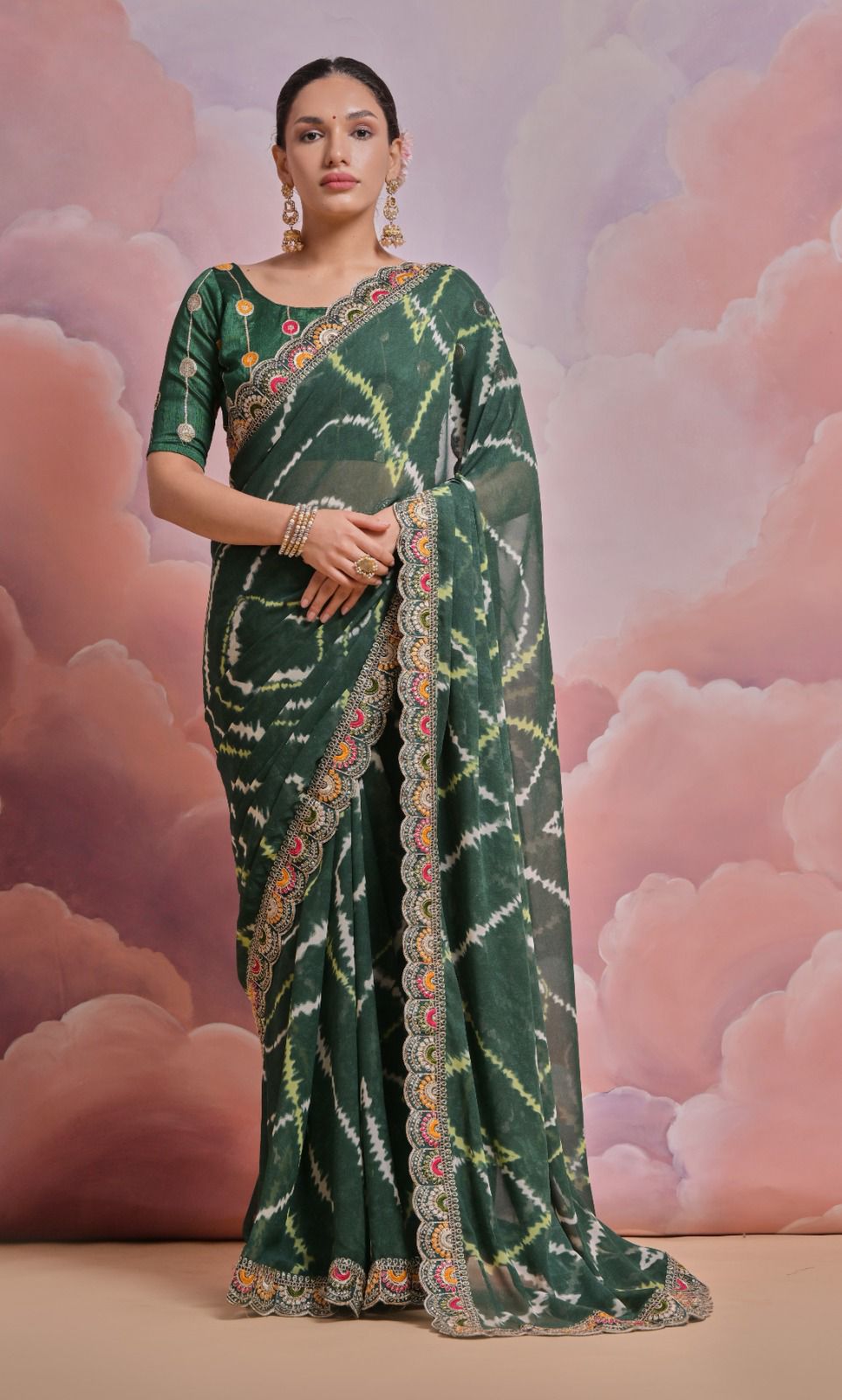 Georgette Saree