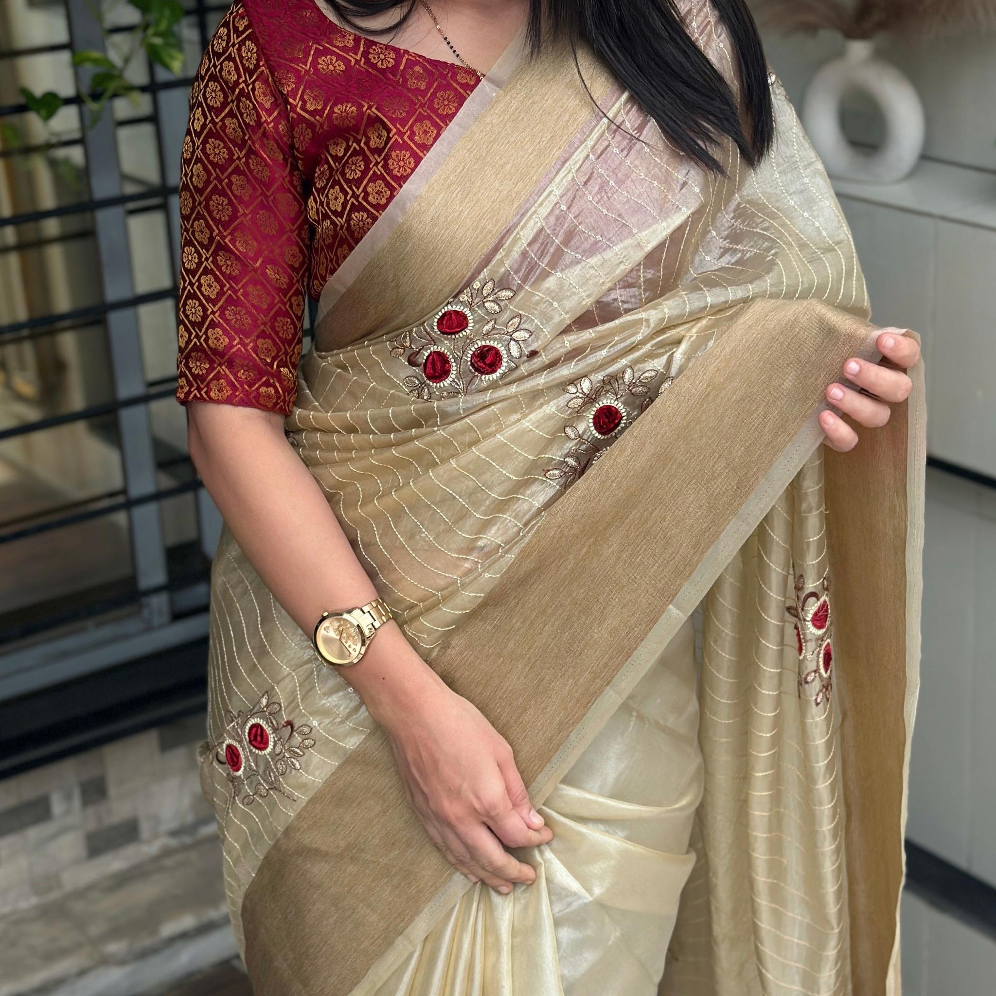 Organza Saree