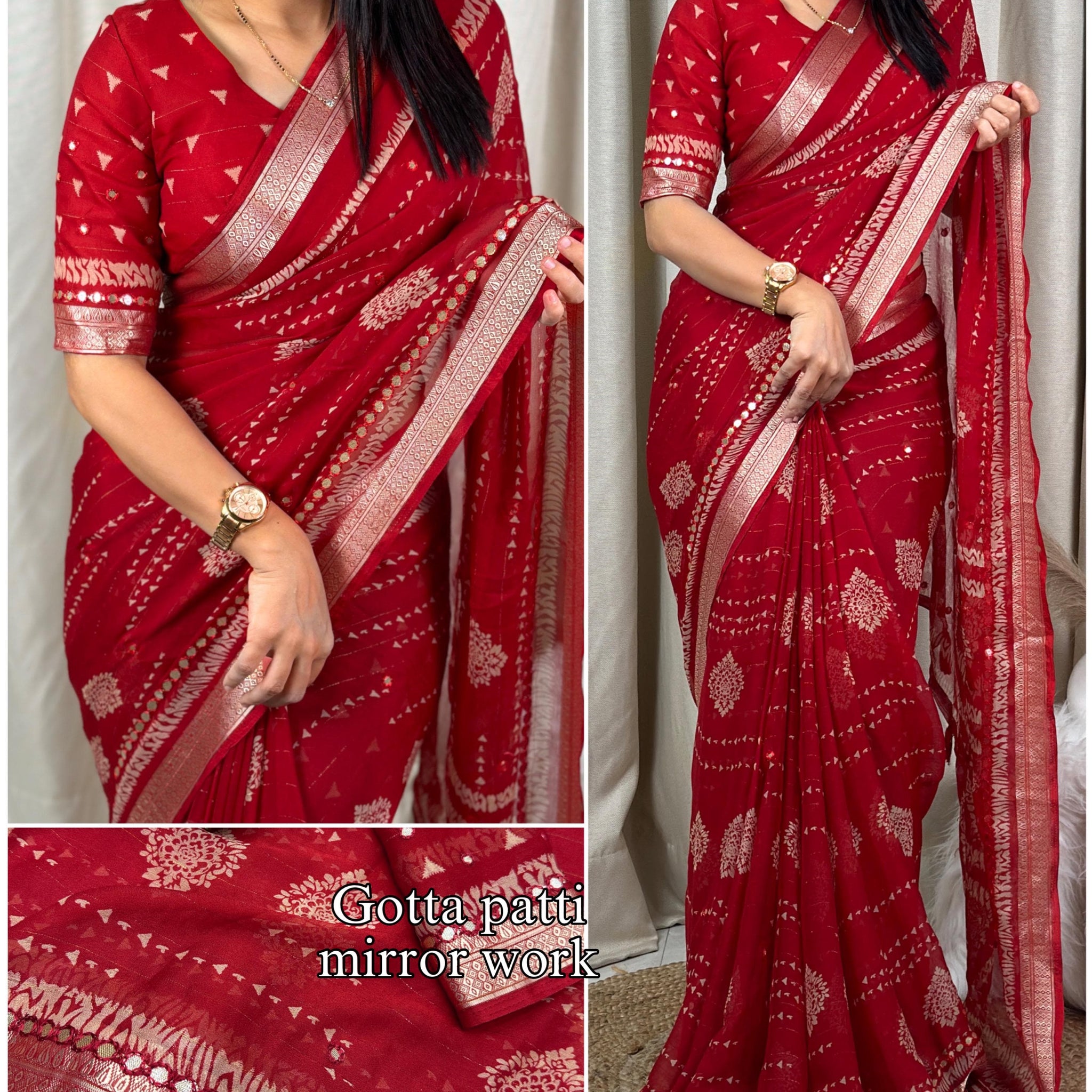 Georgette Saree