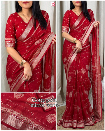 Georgette Saree