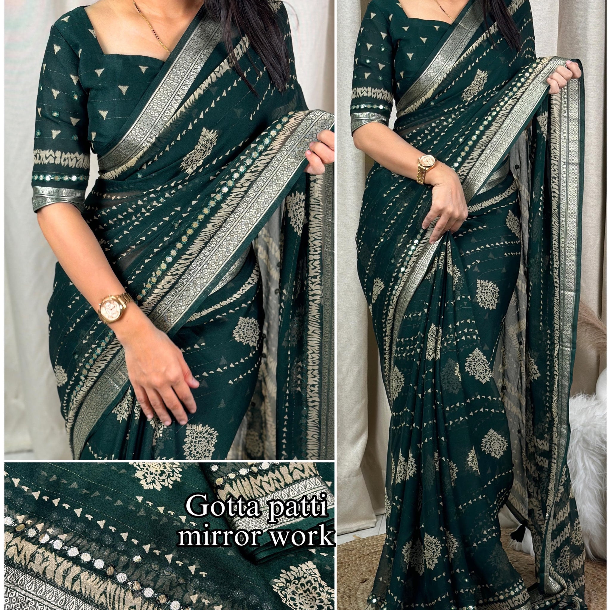 Georgette Saree