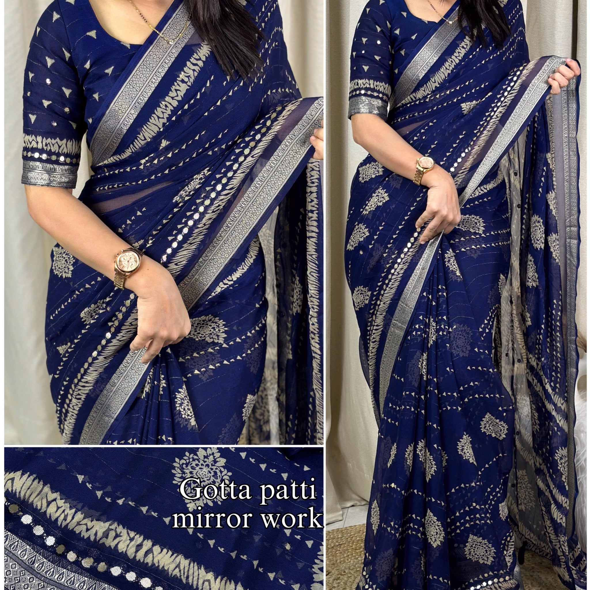 Georgette Saree