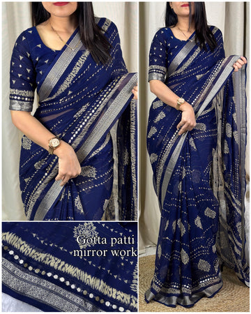 Georgette Saree