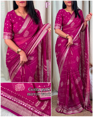 Georgette Saree