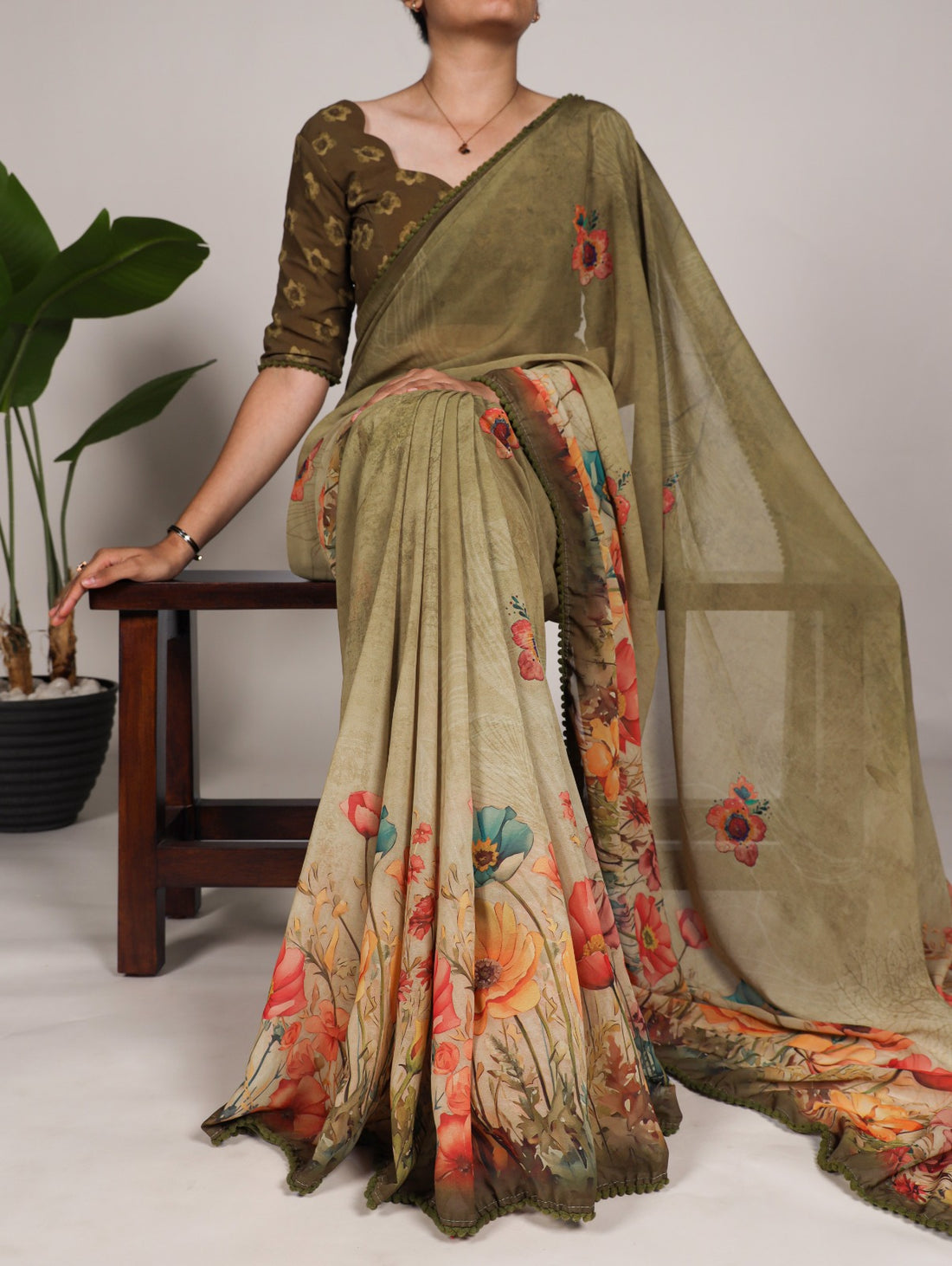 Georgette Saree