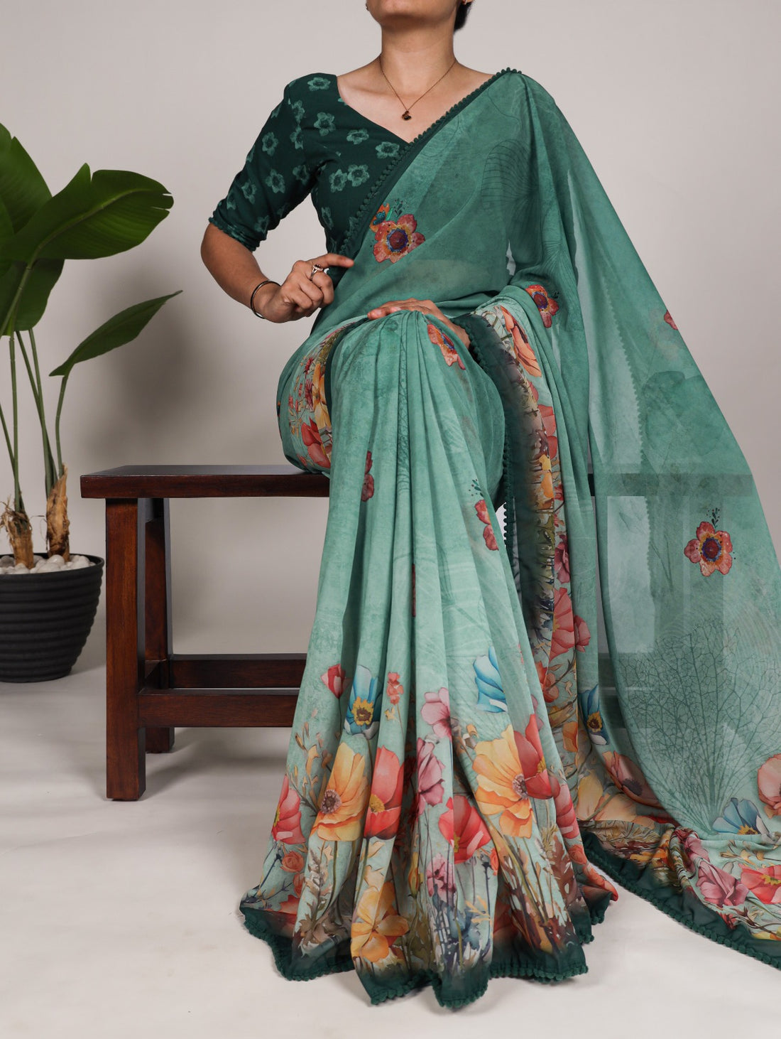 Georgette Saree