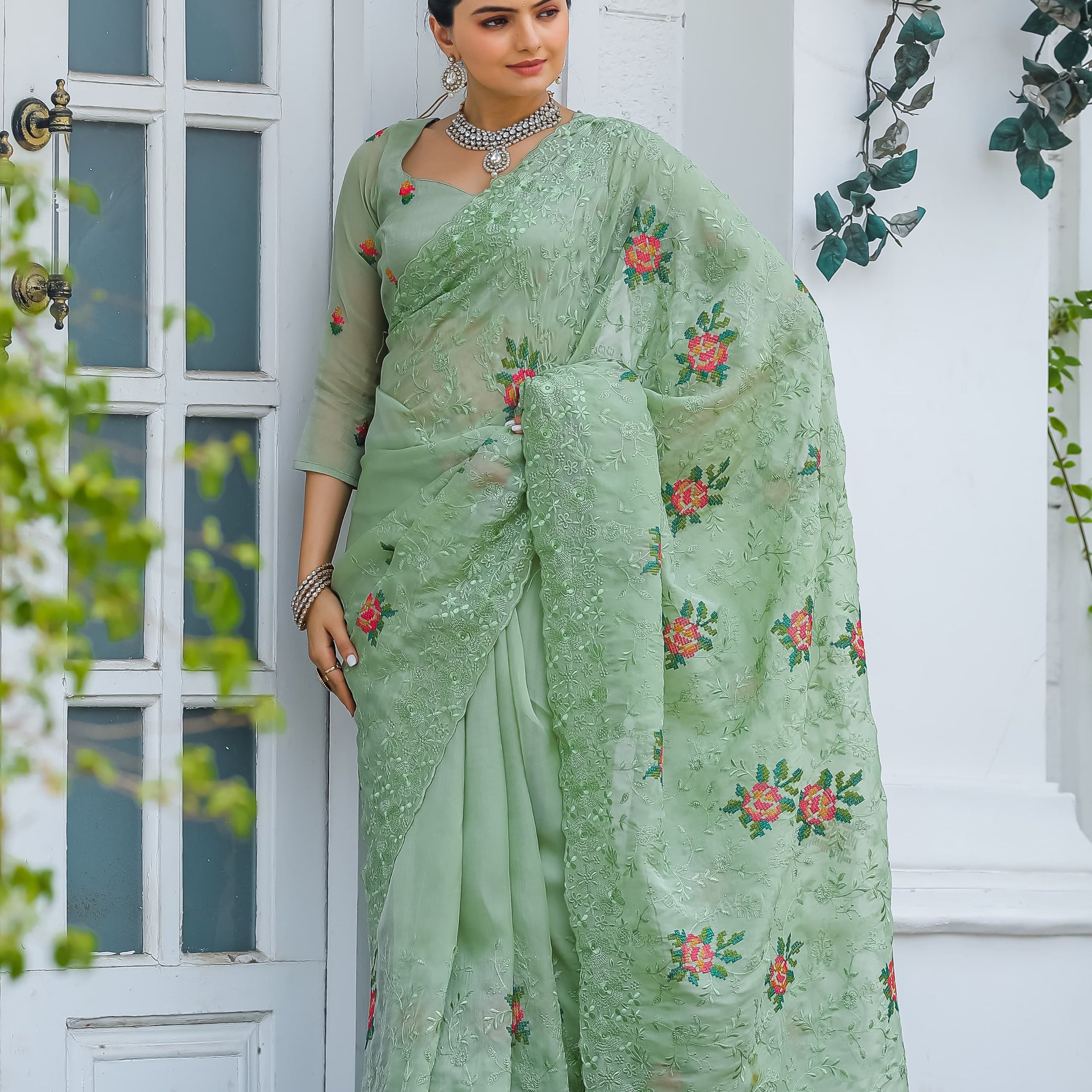 Chiffon Saree