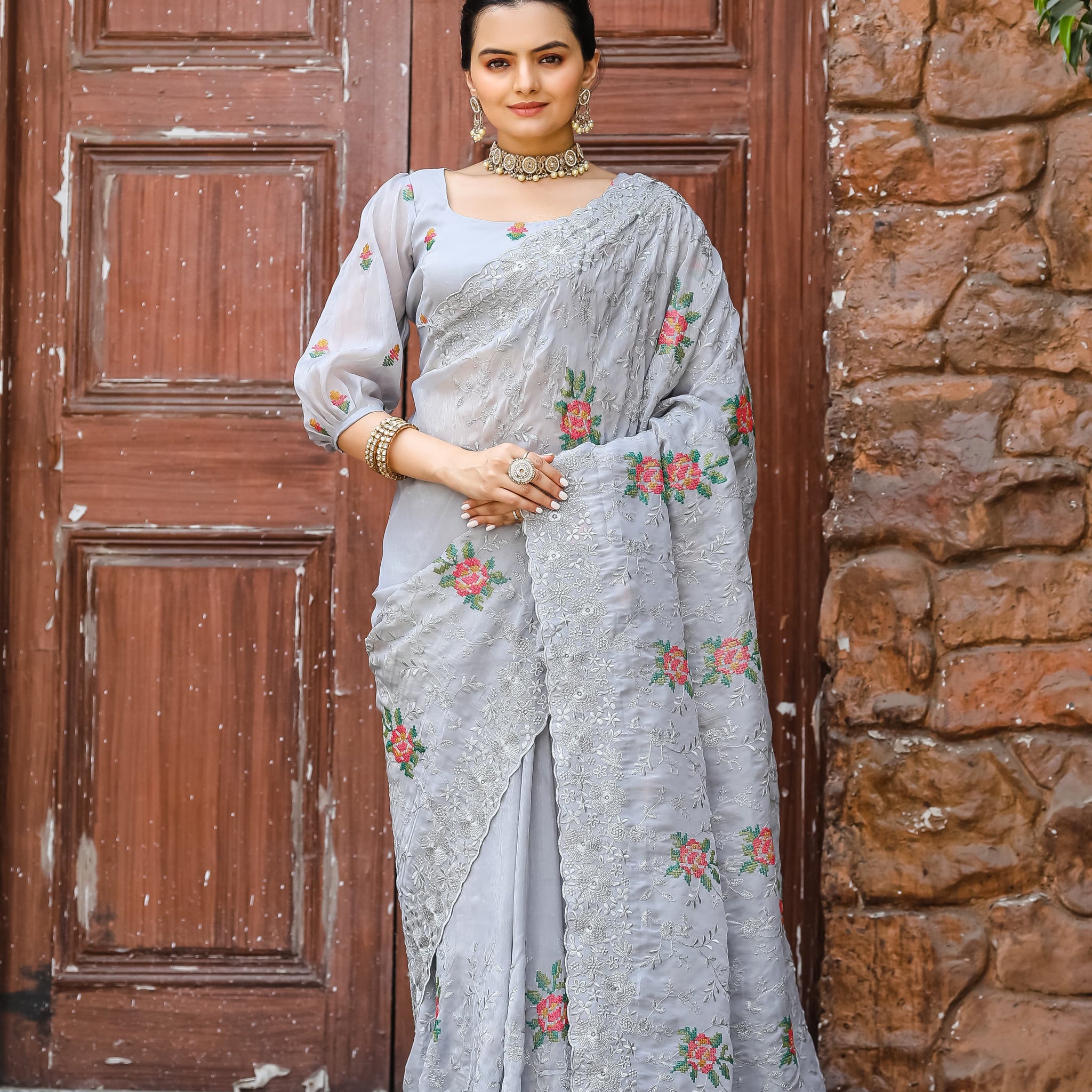 Chiffon Saree