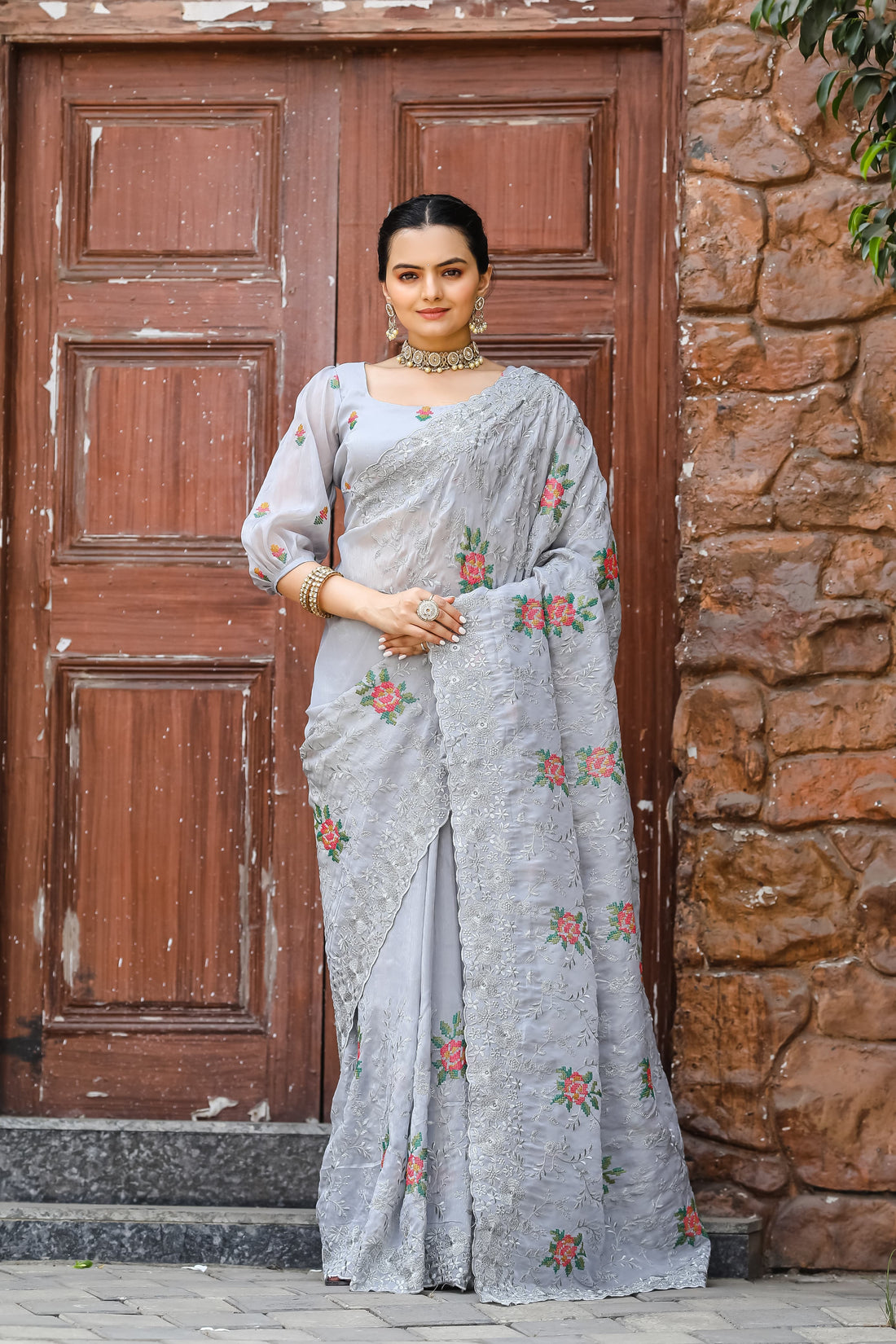 Chiffon Saree