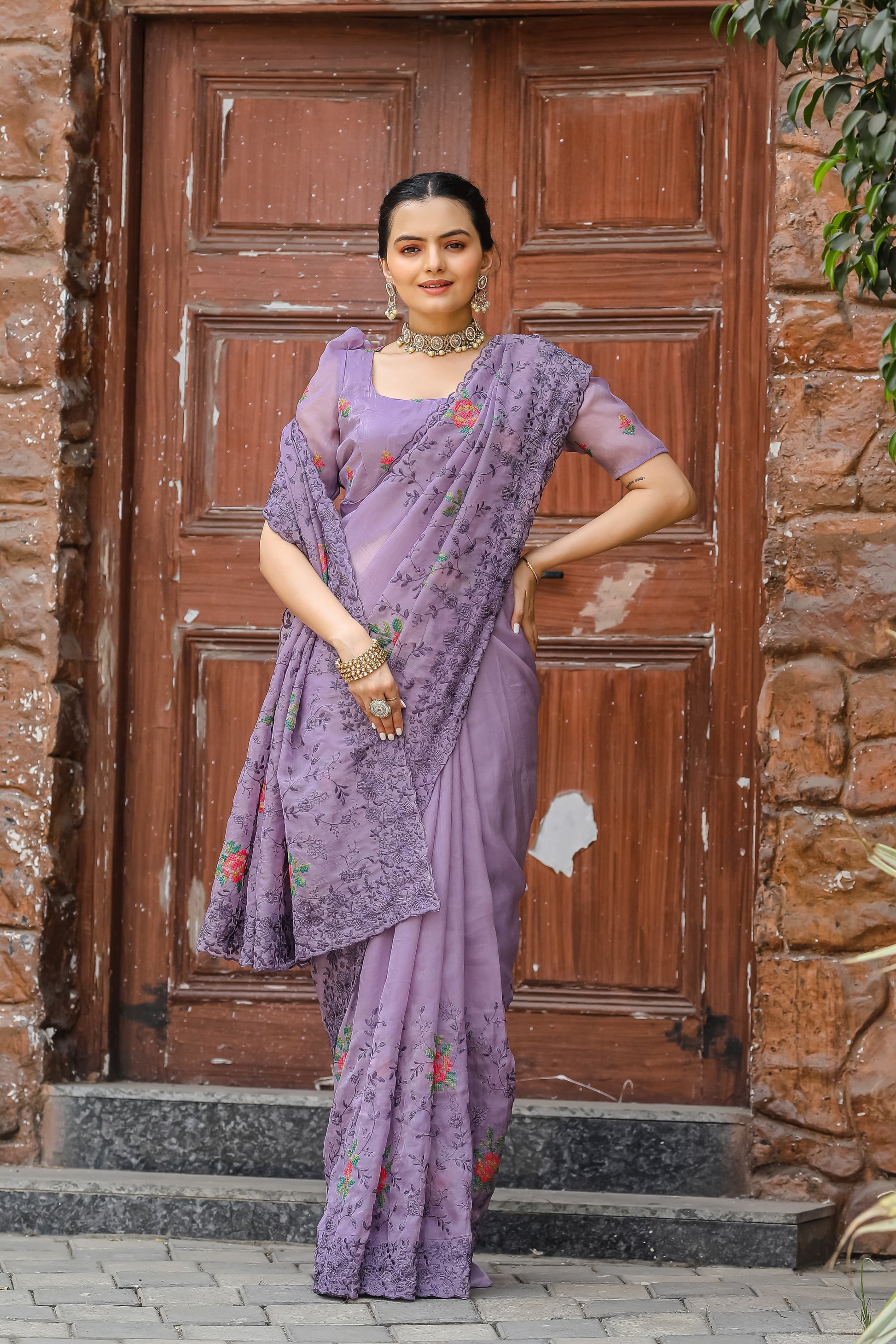 Chiffon Saree