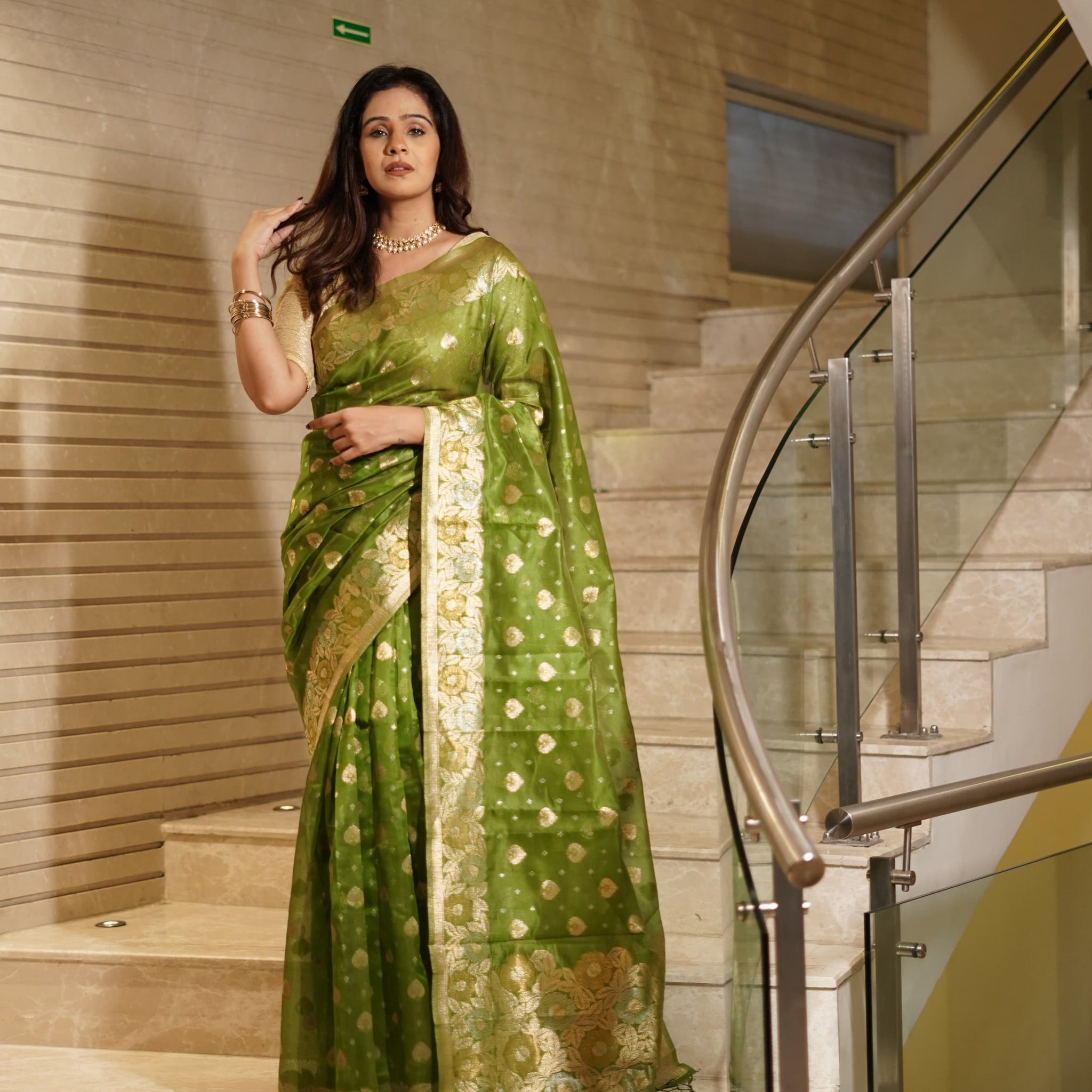 Organza Saree