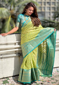 Kanjivaram Tissue Silk Saree