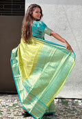 Kanjivaram Tissue Silk Saree