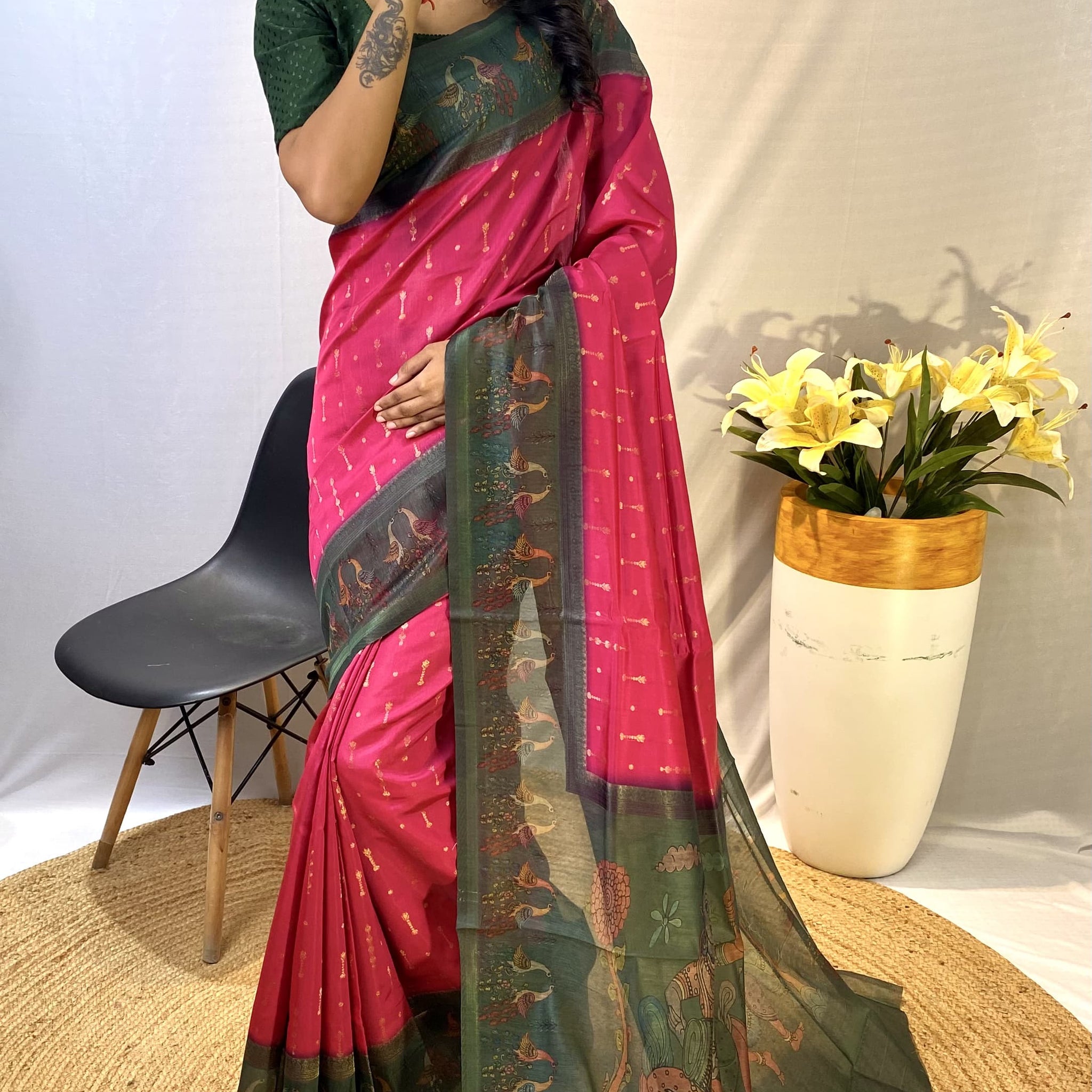 Chanderi Silk Saree