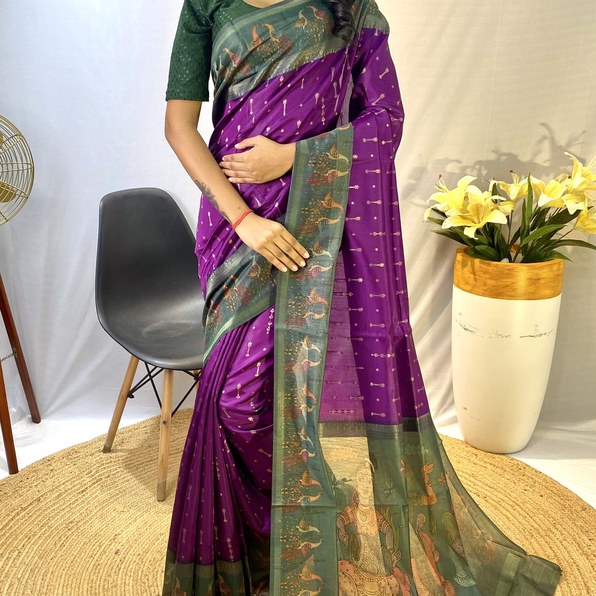 Chanderi Silk Saree