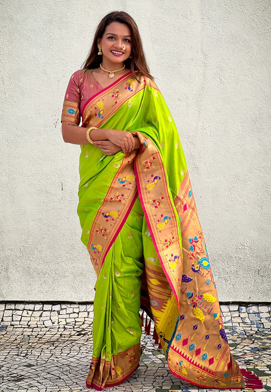 Paithani Silk Saree