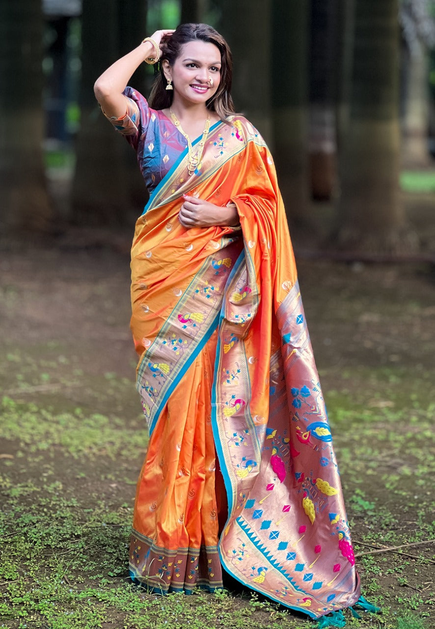 Paithani Silk Saree