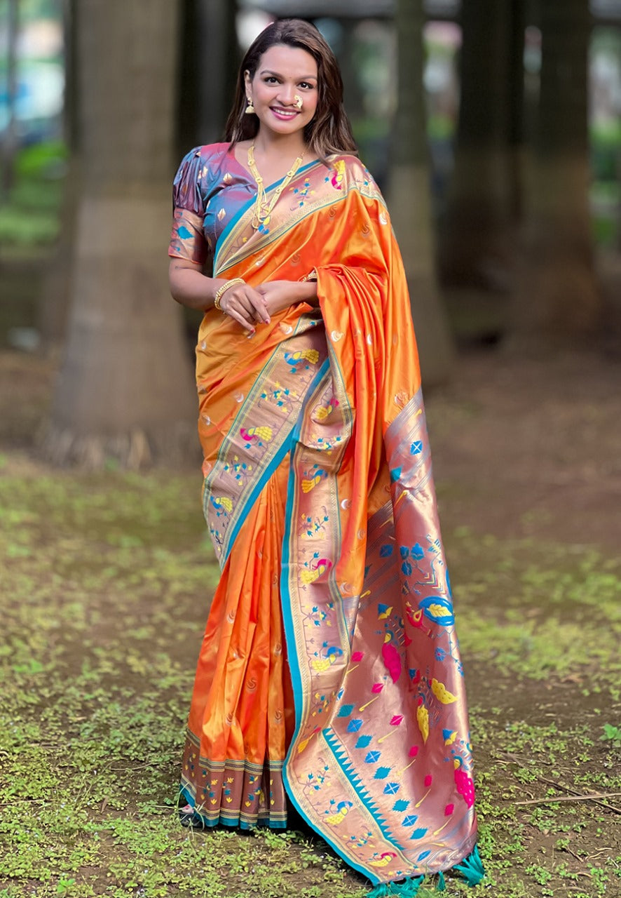 Paithani Silk Saree