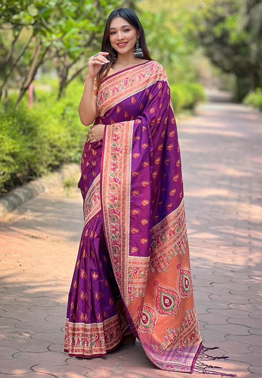 Paithani Silk Saree