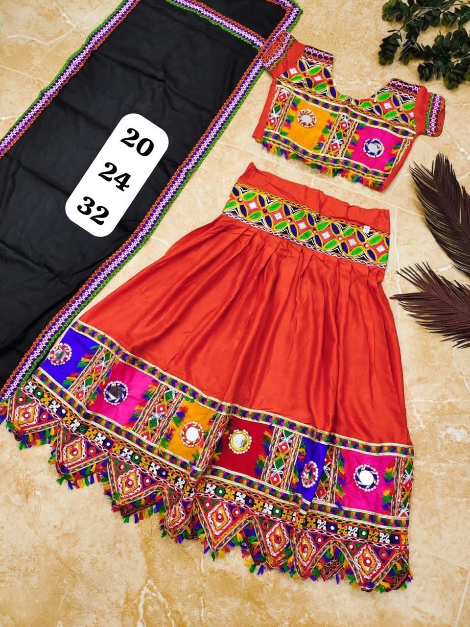 Presenting Navratri Traditional Lehenga offers Age Group 3 years to 14 years