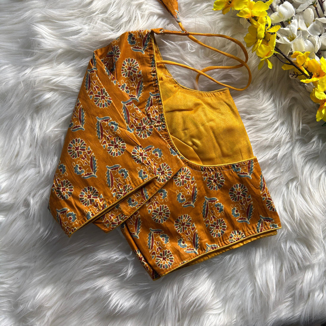 Ajrakh Print Blouse