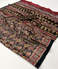 Ajrakh Print Saree