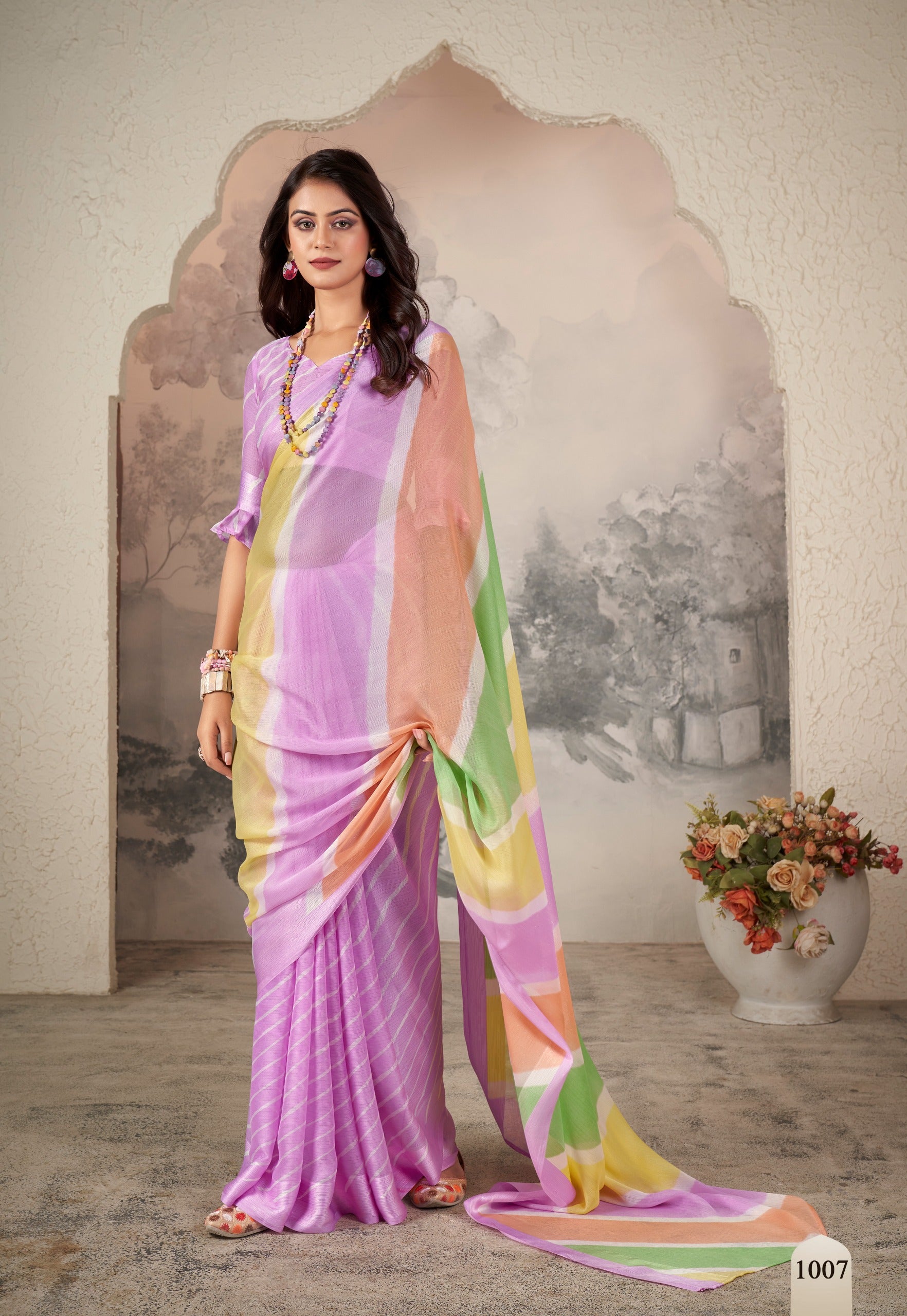 Chiffon Saree