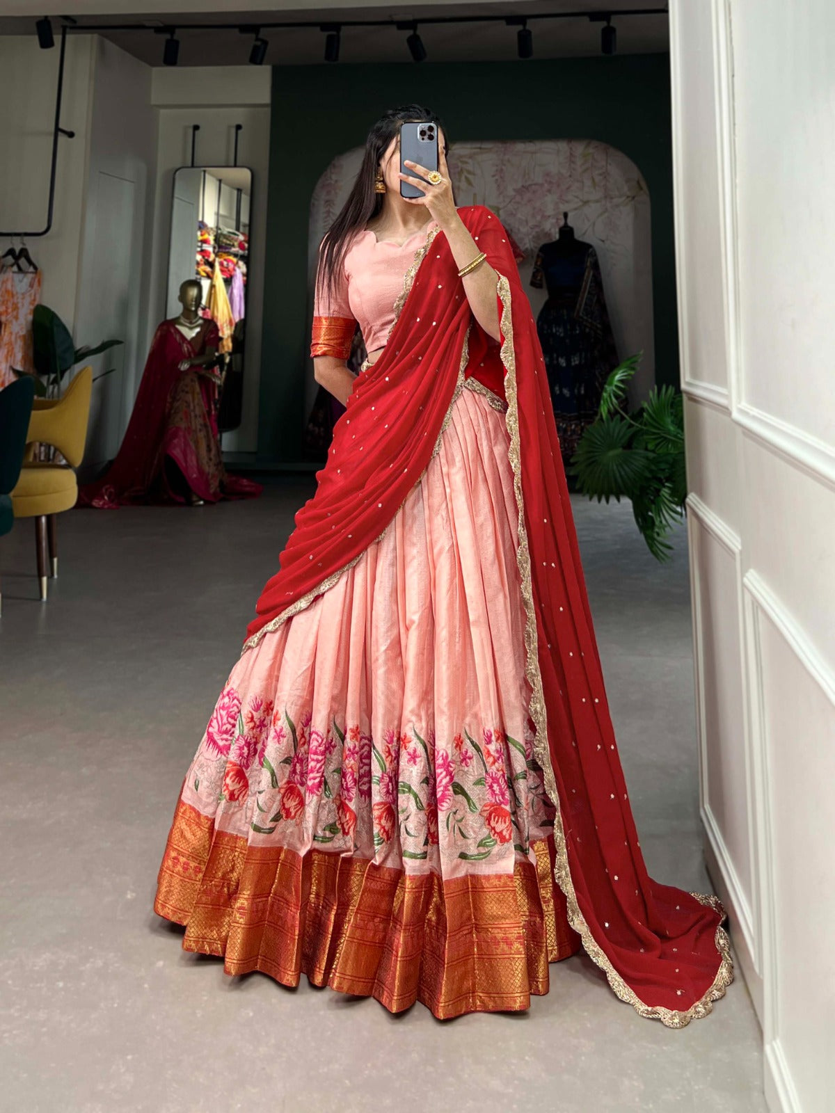 Cotton Silk Chaniya Choli