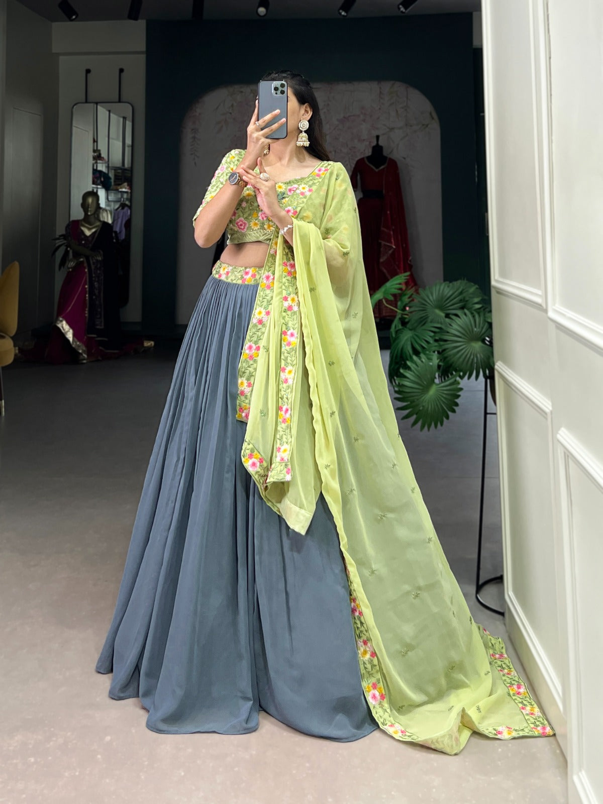 Georgette Lehenga Choli